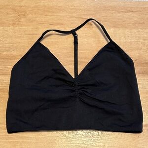 LIKE NEW Black Fabletics Bralette Wire-Free